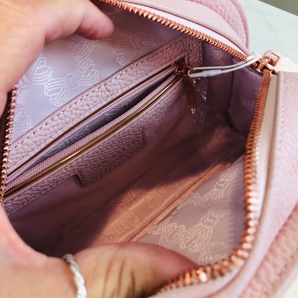 NWT Ted Baker leather pom Pom x body bag - Picture 5 of 8